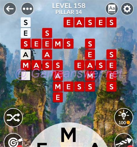 wordscape level 158